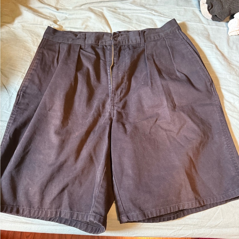 Vintage Polo Men's Black Shorts
